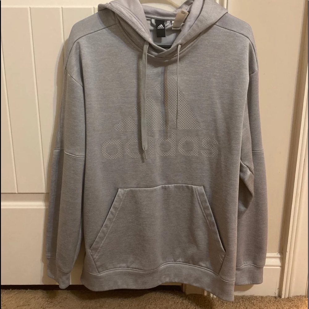 adidas gray hoodie men’s